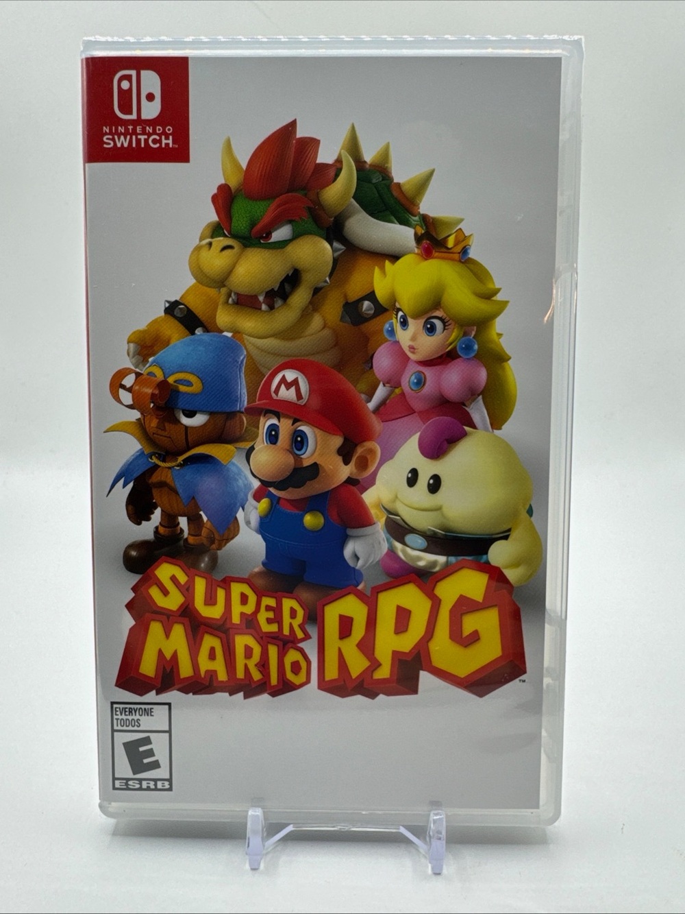 Nintendo Switch Super Mario RPG - Red, Yellow, Blue, Pink, Green